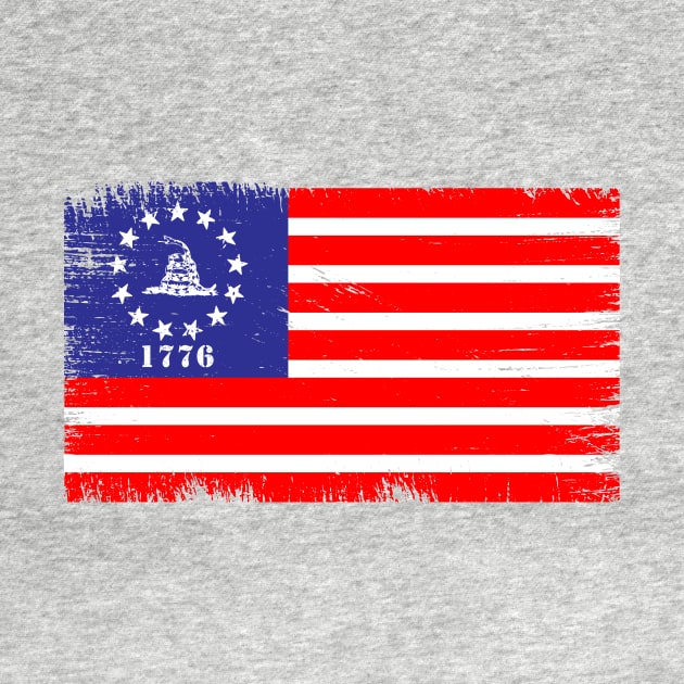 Don't Tread - Red, White, and Blue by i4ni Studio